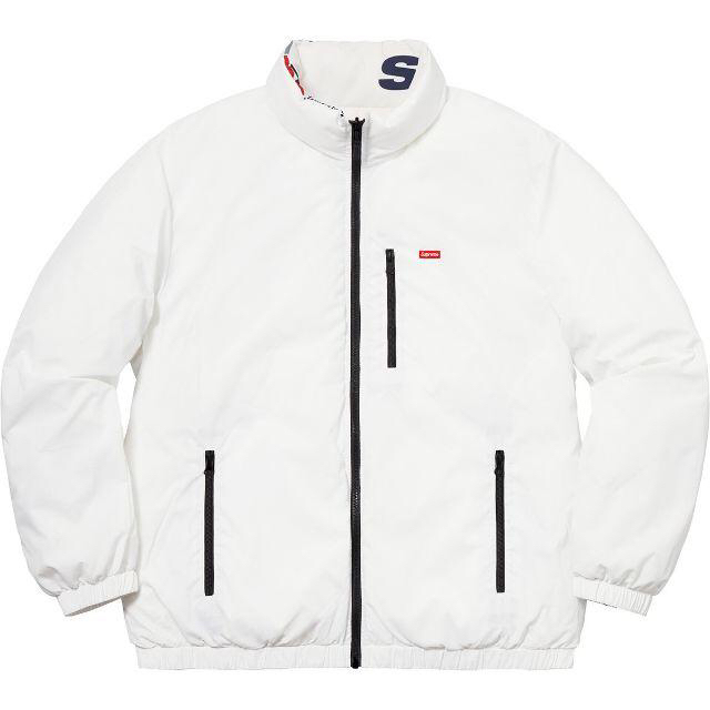 Supreme NY Reversible Puffy Jacket White