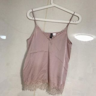 エイチアンドエム(H&M)のhm レース キャミソール(キャミソール)