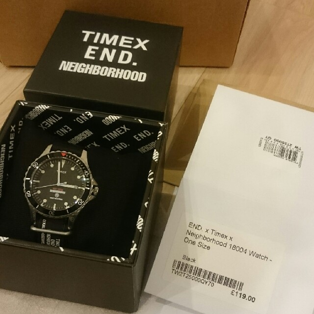 NEIGHBORHOOD(ネイバーフッド)のEND. X TIMEX X NEIGHBORHOOD 18004 WATCH メンズの時計(腕時計(アナログ))の商品写真