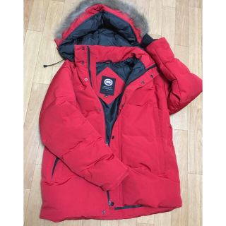 カナダグース(CANADA GOOSE)のカナダグース(レッド)値下げ中♡(ダウンジャケット)