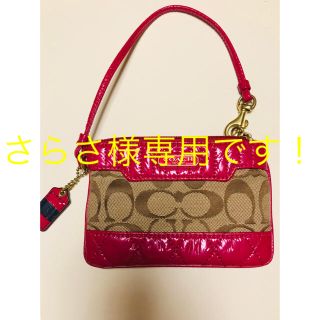 コーチ(COACH)のcoach ミニポーチ ミニバッグ カード入れ(その他)