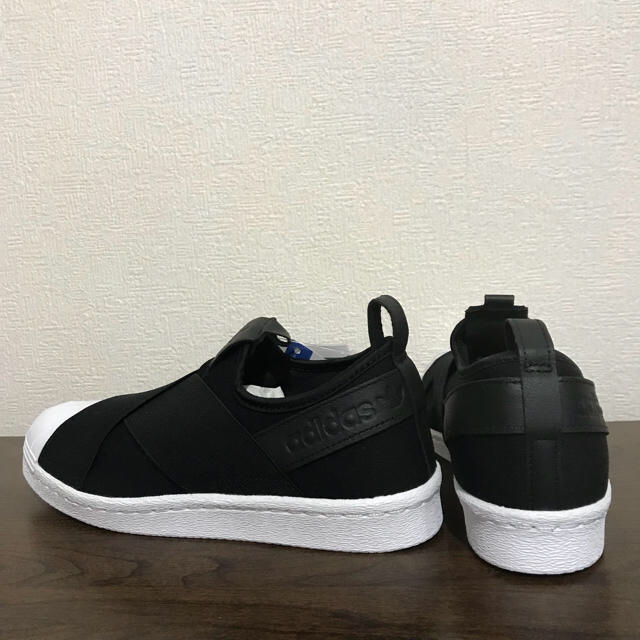 新品!! adidas superstar slipon 23.5cm