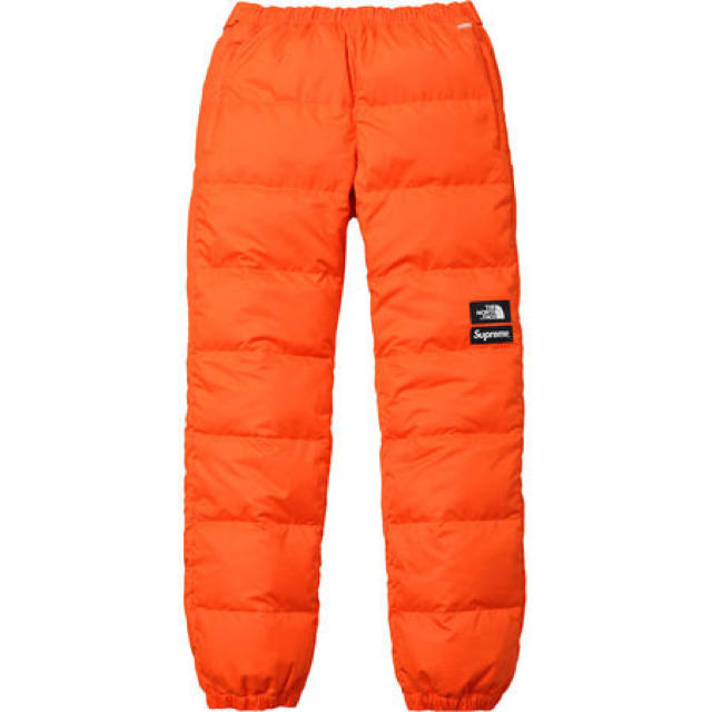 最上の品質な Supreme pant down nuptse TNF supreme Sサイズ 激レア