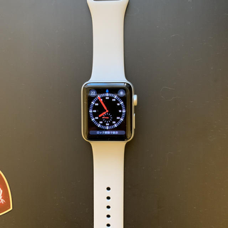 アップルウォッチ(Apple Watch)のAppleWatch Series 3 42mm セルラー版 アルミケース(腕時計(デジタル))