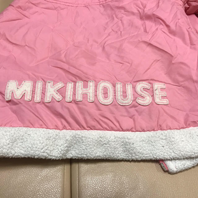 mikihouse(ミキハウス)のミキハウス フード付きジャンバー サイズ90 ジャケット  キッズ/ベビー/マタニティのキッズ服女の子用(90cm~)(ジャケット/上着)の商品写真