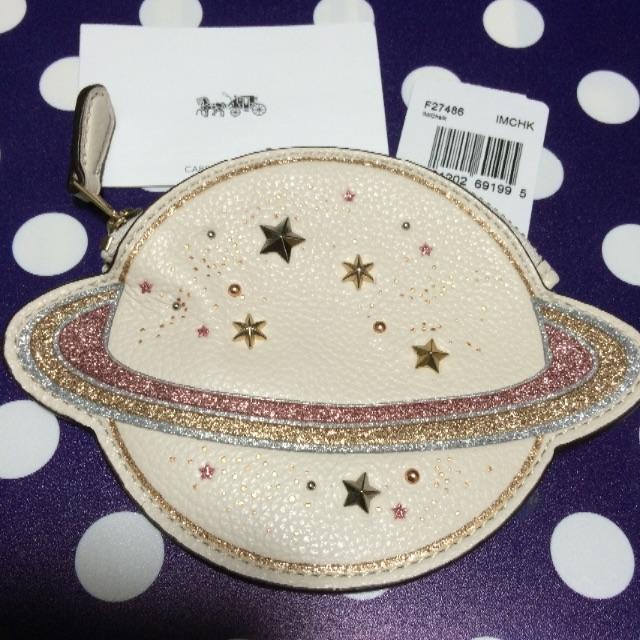 COACH - レア☆コーチ☆日本未発売☆星☆宇宙☆財布☆コインケース☆ピアスケース☆財布☆土星