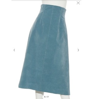 フレイアイディー(FRAY I.D)のフレイアイディー　ヌバック 台形 スカート(ひざ丈スカート)