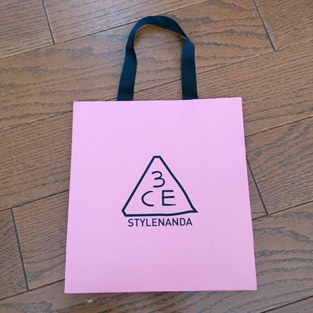 3ce(スリーシーイー)の3ce♡ショップ袋 レディースのバッグ(ショップ袋)の商品写真