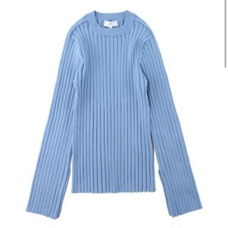 ハイク(HYKE)の新品未使用 hyke ハイクWIDE RIB SWEATER(ニット/セーター)