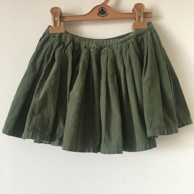 Bonpoint(ボンポワン)のBONTON ボントン コーデュロイ スカート 10ans キッズ/ベビー/マタニティのキッズ服女の子用(90cm~)(スカート)の商品写真