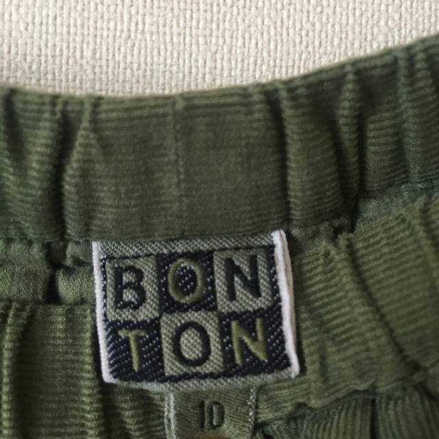 Bonpoint(ボンポワン)のBONTON ボントン コーデュロイ スカート 10ans キッズ/ベビー/マタニティのキッズ服女の子用(90cm~)(スカート)の商品写真