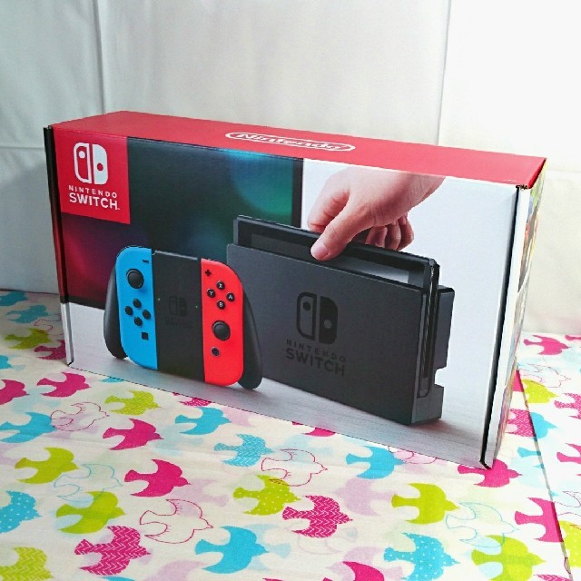 Nintendo Switch(ニンテンドースイッチ)の新品☆ニンテンドーswitch本体 エンタメ/ホビーのゲームソフト/ゲーム機本体(家庭用ゲーム機本体)の商品写真