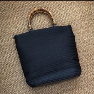 グッチ(Gucci)のGUCCIバンブーバック正規品(ハンドバッグ)