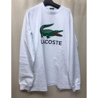 LACOSTE × BEAMS / 別注 ビッグ ワニ ロングスリーブ Tシャツ