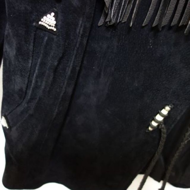 ARTURO LEATHER スエード・ジャケット　（ブラック）　美品 メンズのジャケット/アウター(レザージャケット)の商品写真