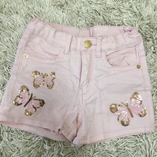 エイチアンドエム(H&M)のH&M☆ショートパンツ☆ピンク☆スパンコール☆120cm☆新品☆オススメ！(パンツ/スパッツ)