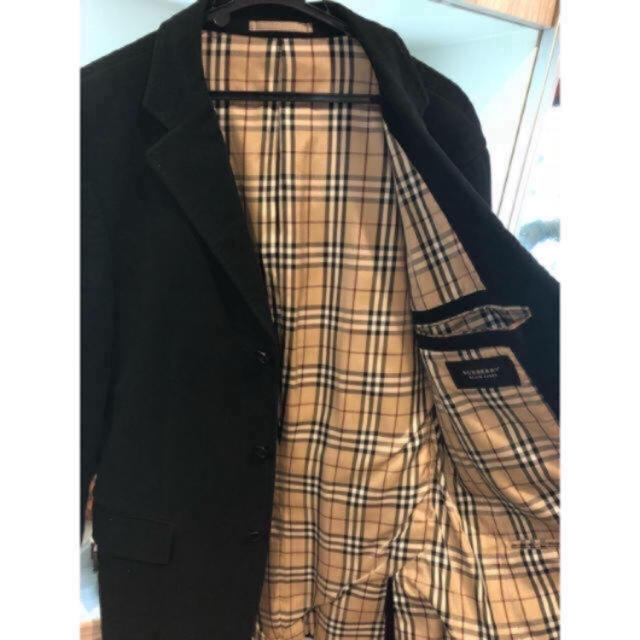 BURBERRY BLACK LABEL(バーバリーブラックレーベル)のバーバリー コート 美品 メンズのジャケット/アウター(チェスターコート)の商品写真