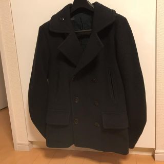 サンローラン(Saint Laurent)の【ぽんおさん専用】イヴ・サンローランYSLメンズPコート黒ブラック(ピーコート)