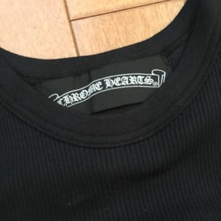 クロムハーツ(Chrome Hearts)のクロムハーツ タンクトップ 無地 黒S(タンクトップ)