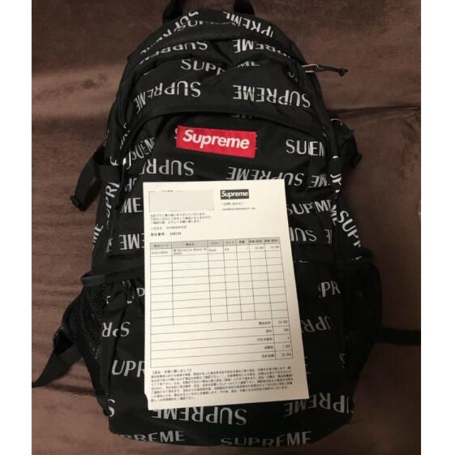 Supreme(シュプリーム)のSupreme 3M Reflective Repeat Back bag メンズのバッグ(バッグパック/リュック)の商品写真