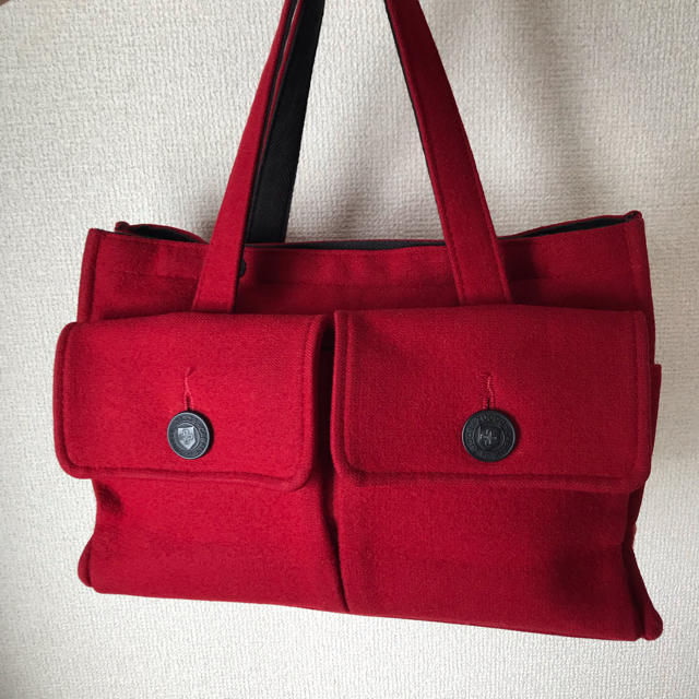 ZUCCa(ズッカ)のZUCCA ＊赤バッグ レディースのバッグ(ハンドバッグ)の商品写真