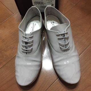 レペット(repetto)のレペット ジジ フラットシューズ バレエシューズ グレー 37 1/2(ローファー/革靴)