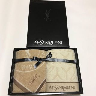 イヴサンローランボーテ(Yves Saint Laurent Beaute)のYves Saint Laurent フェイスタオルセット(タオル/バス用品)