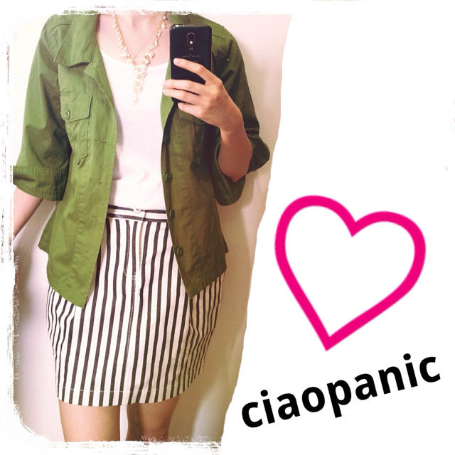 Ciaopanic(チャオパニック)のミリタリージャケット/再出品 レディースのジャケット/アウター(ミリタリージャケット)の商品写真