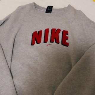 NIKE 裏起毛 トレーナー グレー(スウェット)