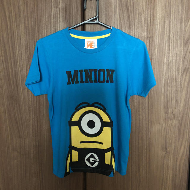 ミニオン(ミニオン)の新品タグ付ミニオンTシャツ キッズ/ベビー/マタニティのキッズ服男の子用(90cm~)(Tシャツ/カットソー)の商品写真