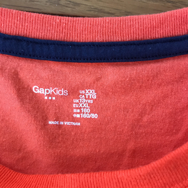 GAP Kids(ギャップキッズ)のGAP kids フード付きTシャツとTシャツ 160 キッズ/ベビー/マタニティのキッズ服男の子用(90cm~)(Tシャツ/カットソー)の商品写真