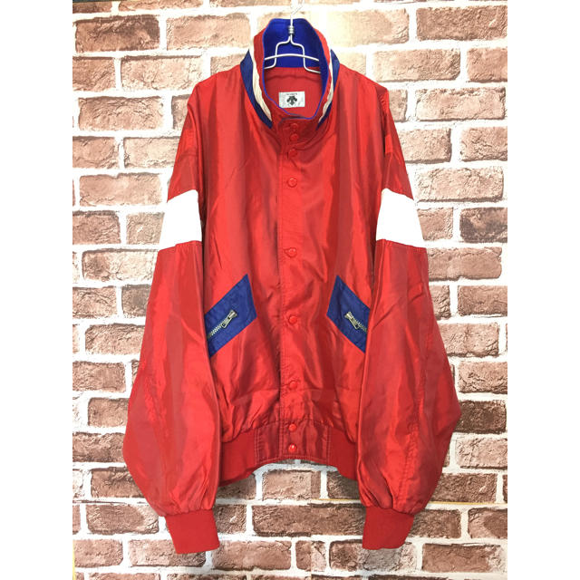 90's【DESCENTE】デサントビッグサイズナイロンジャケット