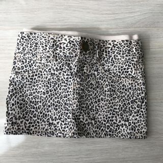 ベビーギャップ(babyGAP)の新品 レオパード柄ミニスカート (スカート)