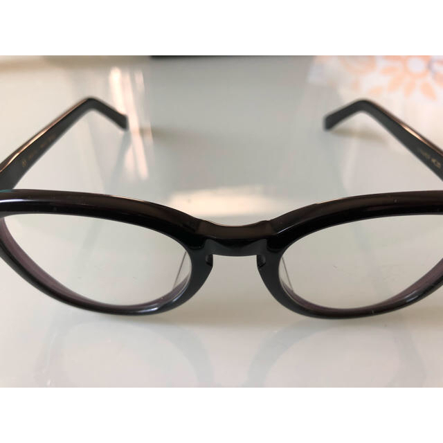 特別価格 アヤメ Wellington 黒縁眼鏡