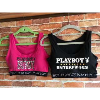 プレイボーイ(PLAYBOY)のスポーツ&ヨガ用 スポーツブラ ２枚セット(ヨガ)