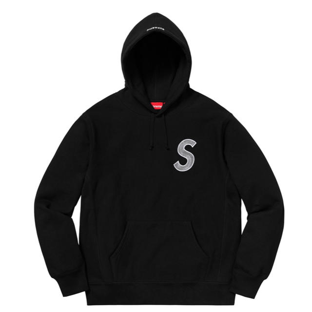 18a/w Supreme S Logo Hooded Sweatshirt