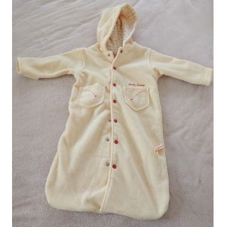 ゲス(GUESS)のゲス　guess baby 防寒着　6M〜9M 　イエロー(カバーオール)