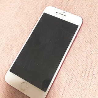 アイフォーン(iPhone)のアイフォン7  128GB レッド SIMロック解除済 docomo(スマートフォン本体)