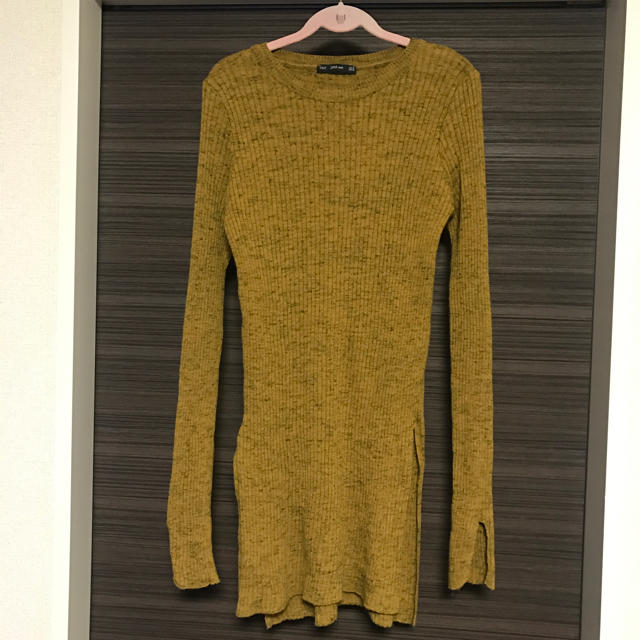 ZARA(ザラ)のZARA 美品☆リブトップス レディースのトップス(カットソー(長袖/七分))の商品写真