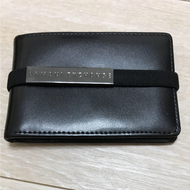 ARMANI EXCHANGE(アルマーニエクスチェンジ)のミラン様専用☆ アルマーニエクスチェンジ☆二つ折り定期入れ メンズのファッション小物(名刺入れ/定期入れ)の商品写真