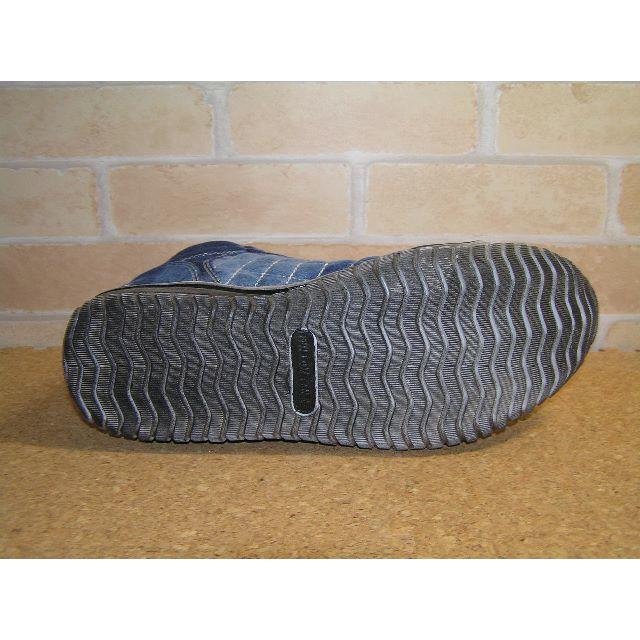 WILDNATUREサイドキルトスニーカー HI デニム 27cm メンズの靴/シューズ(スニーカー)の商品写真