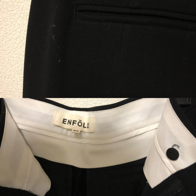 ENFOLD(エンフォルド)のはむ様専用◆ジョーゼットルーズタックパンツ レディースのパンツ(カジュアルパンツ)の商品写真