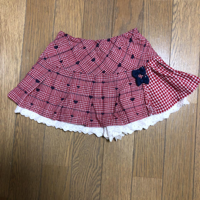 KP(ニットプランナー)のKP ケーピー ニットプランナー キュロット 100 キッズ/ベビー/マタニティのキッズ服女の子用(90cm~)(スカート)の商品写真