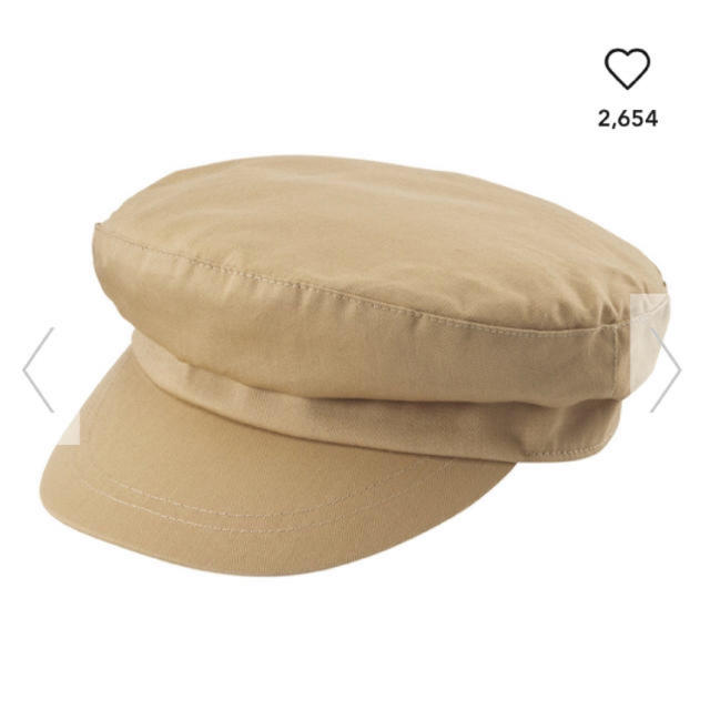 GU(ジーユー)のマリンキャスケット レディースの帽子(キャスケット)の商品写真