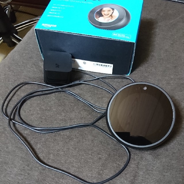 ECHO(エコー)のエコースポット echo spot スマホ/家電/カメラのオーディオ機器(スピーカー)の商品写真