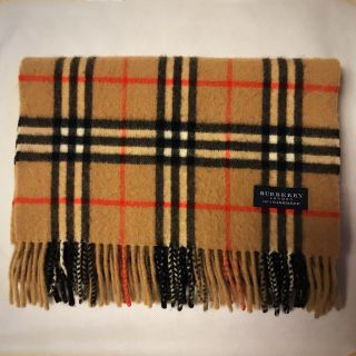 バーバリー(BURBERRY)の正規品 BURBERRYマフラー カシミヤ100%(マフラー/ショール)