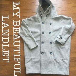 MY BEAUTIFUL LANDLET  ダブルミドル フーデットコート(その他)