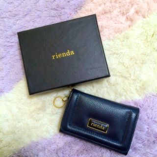 リエンダ(rienda)の箱付き♡rienda♡カードケース(名刺入れ/定期入れ)