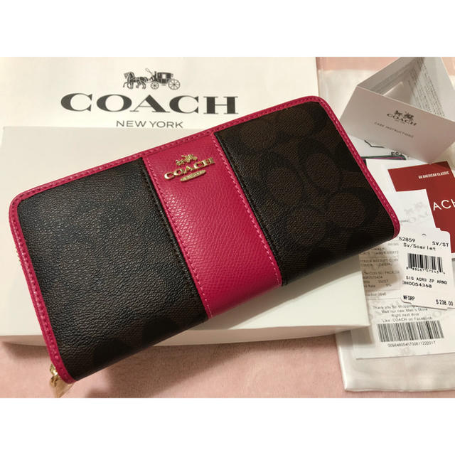 COACH(コーチ)のCOACH コーチ 長財布 新品正規品 箱付き 即購入OK レディースのファッション小物(財布)の商品写真