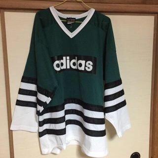 アディダス(adidas)のadidasメッシュトップス(Tシャツ(長袖/七分))